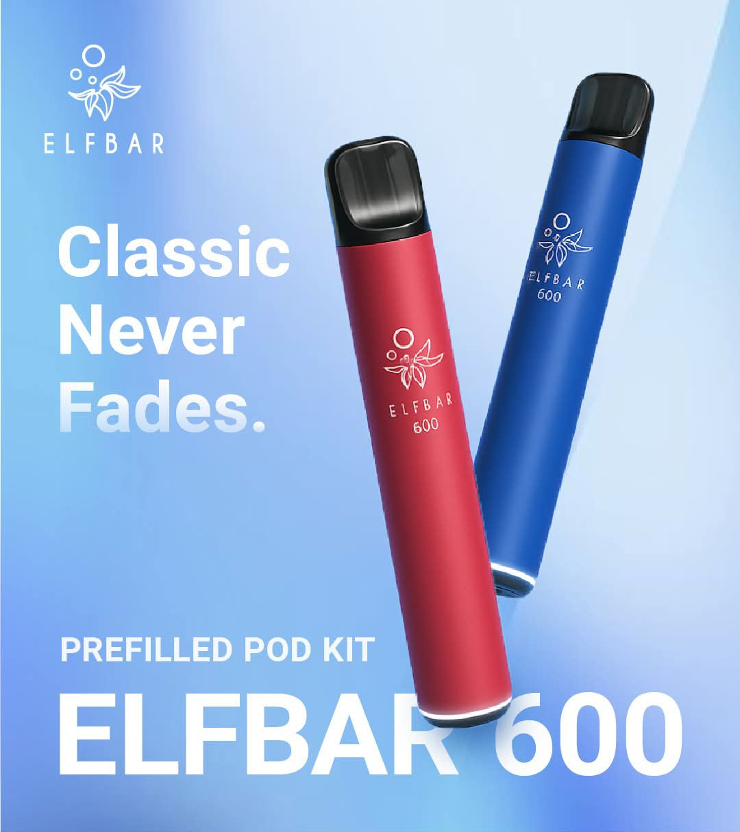 Elfbar 600 Kits - 600 Puffs (Pack of 10)